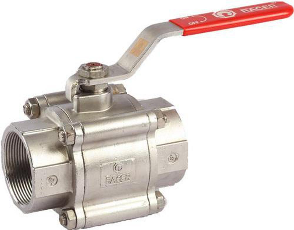 Flow-Tek Stainless Steel Full Port Socket Weld 2200# Ball Valve 