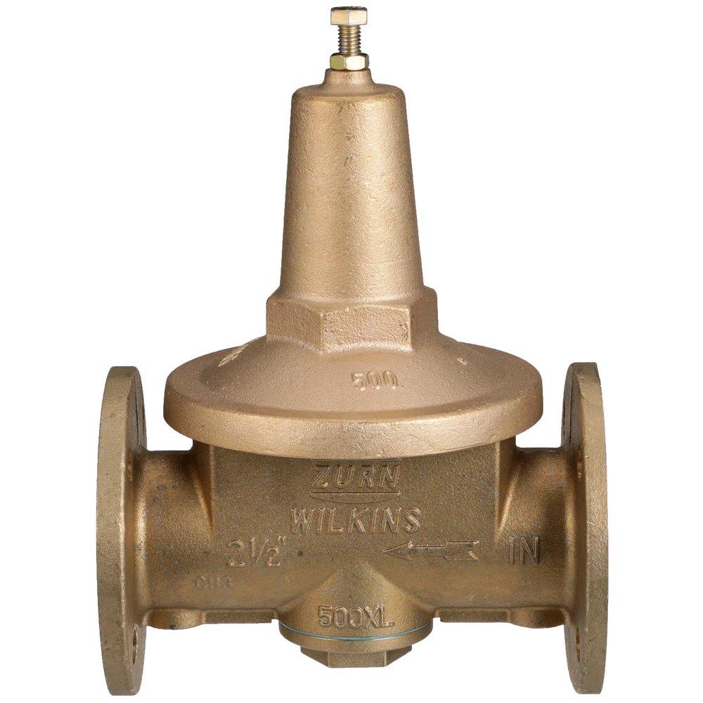 Zurn Wilkins 75# Cast Bronze Flanged Pressure Reducing Valve 