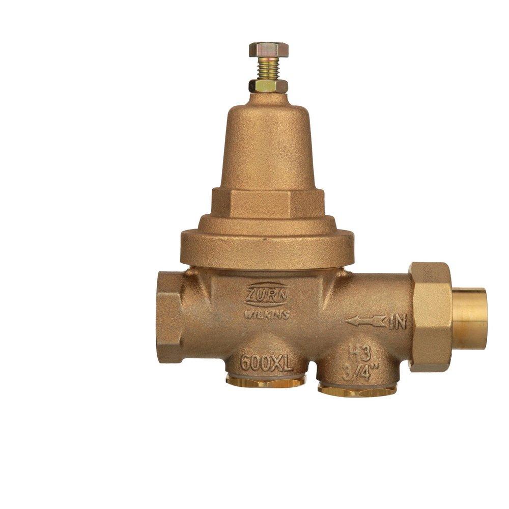 Zurn Wilkins Cast Bronze Cast Bronze Copper Sweat Pressure Reducing Valve 