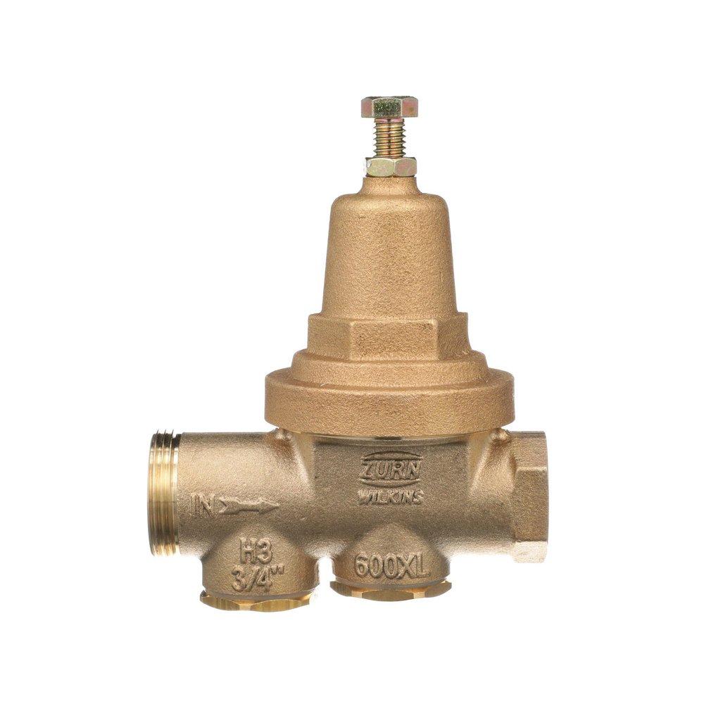 Zurn Wilkins Cast Bronze 300 psi Cast Bronze Union FNPT x FNPT High Range Pressure Reducing Valve 