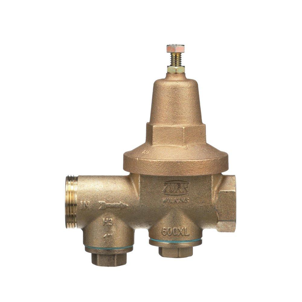 Zurn Wilkins Cast Bronze 300 psi Cast Bronze Union FNPT x FNPT High Range Pressure Reducing Valve 