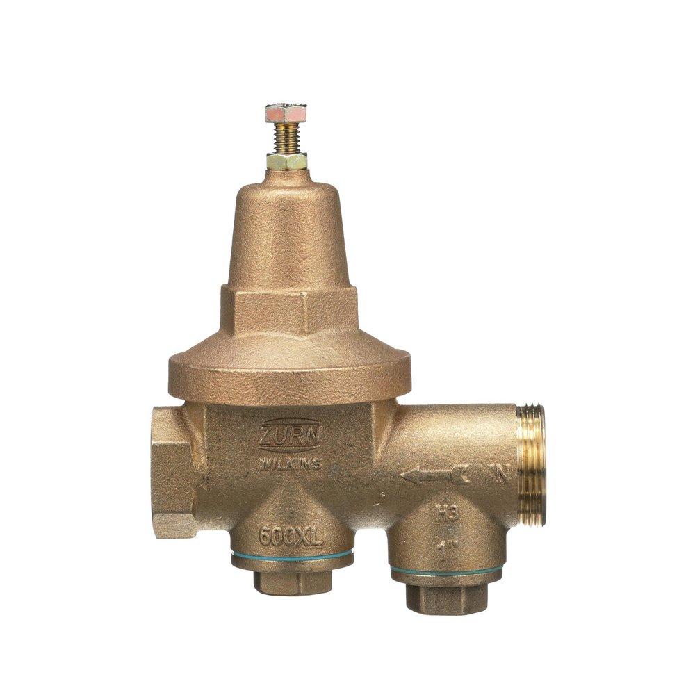 Zurn Wilkins Cast Bronze 300 psi Cast Bronze Union FNPT x FNPT High Range Pressure Reducing Valve 