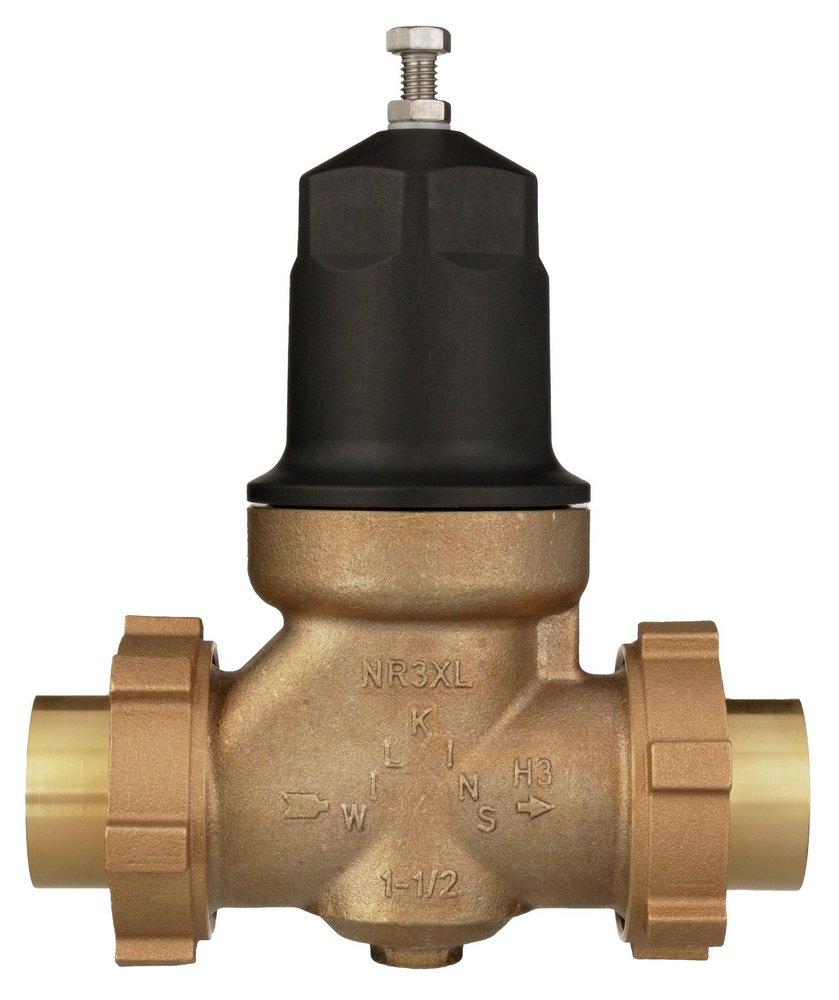 Zurn Wilkins Cast Bronze 300 psi Cast Bronze Double Union FNPT Pressure Reducing Valve 
