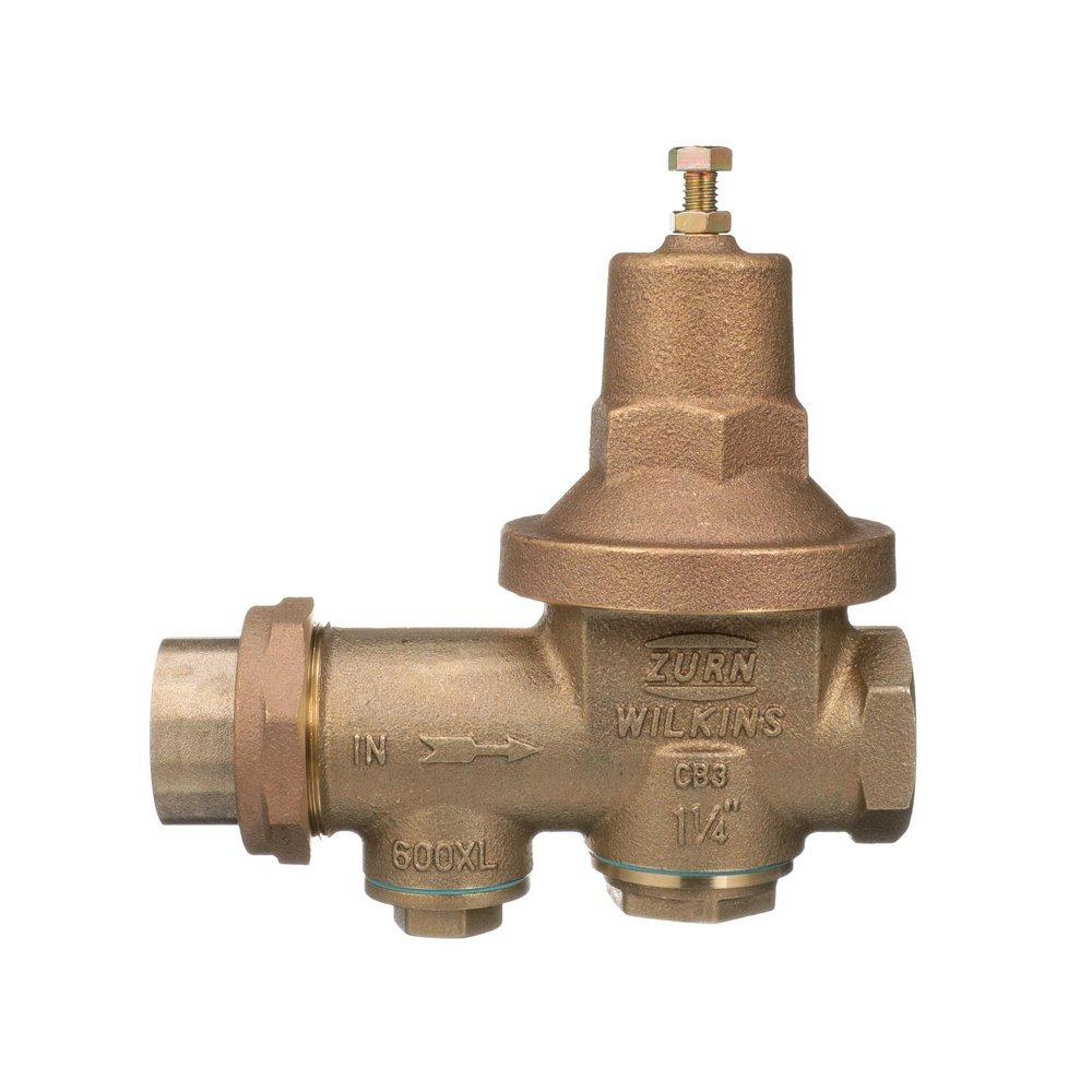 Zurn Wilkins Cast Bronze 300 psi Cast Bronze Union FNPT x FNPT High Range Pressure Reducing Valve 