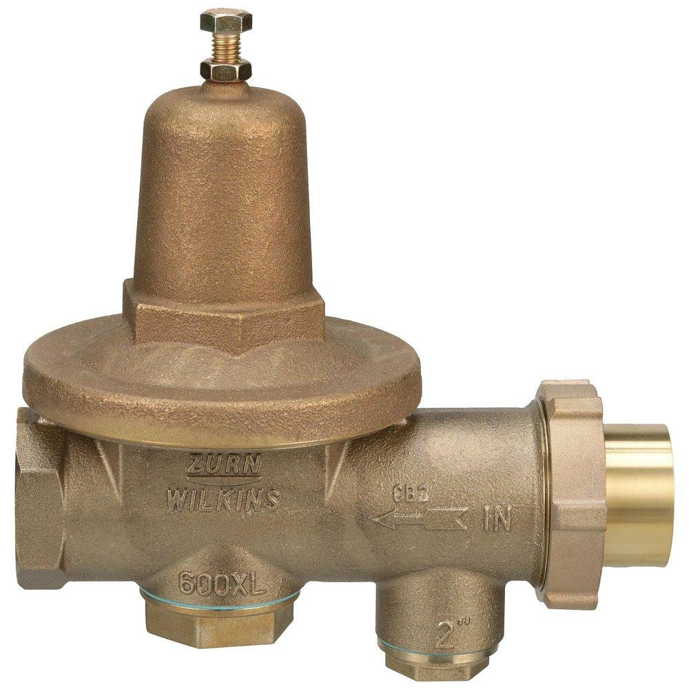 Zurn Wilkins Cast Bronze Cast Bronze Copper Sweat Pressure Reducing Valve 