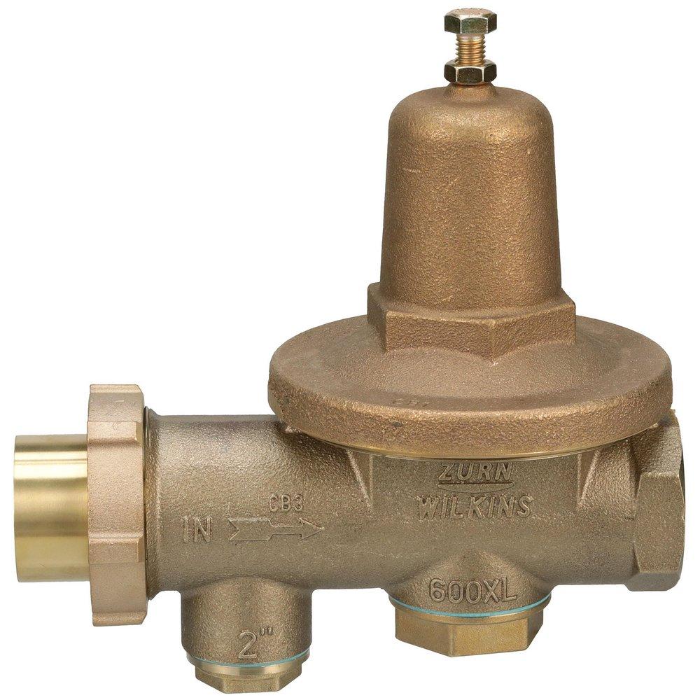 Zurn Wilkins Cast Bronze Cast Bronze Copper Sweat Pressure Reducing Valve 