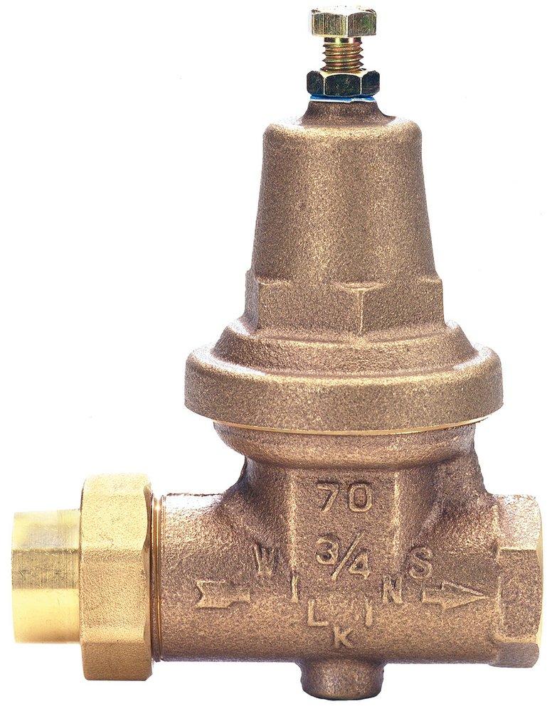 Zurn Wilkins Cast Bronze Union FNPT Pressure Reducing Valve 