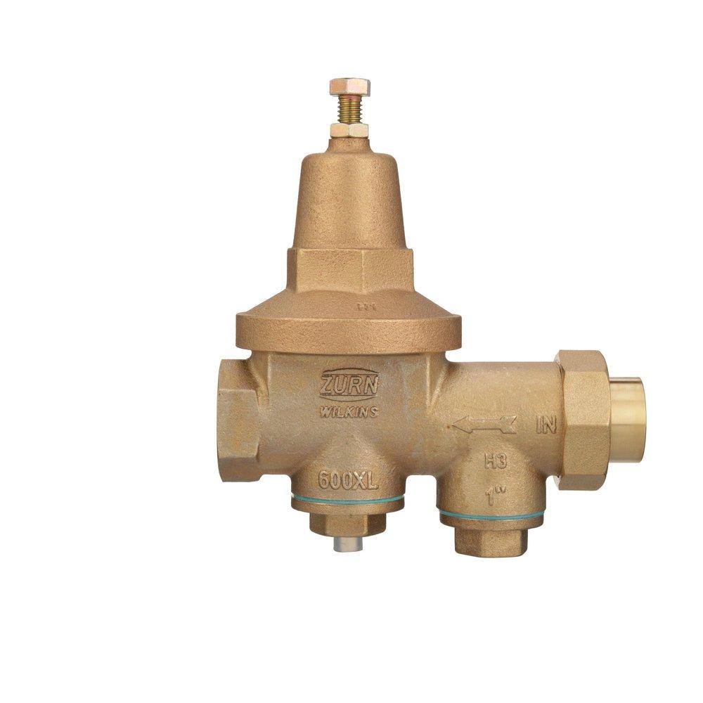 Zurn Wilkins Cast Bronze Cast Bronze Copper Sweat Pressure Reducing Valve 