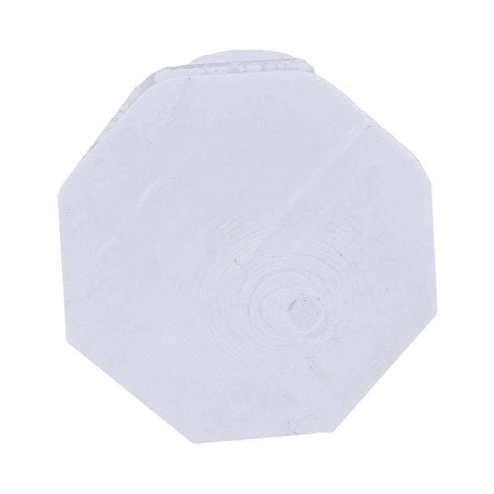 White PVC Schedule 40 MPT Plug 