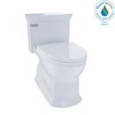 TOTO Cotton 1.28 gpf Elongated One Piece Toilet with Left-Hand Trip Lever 