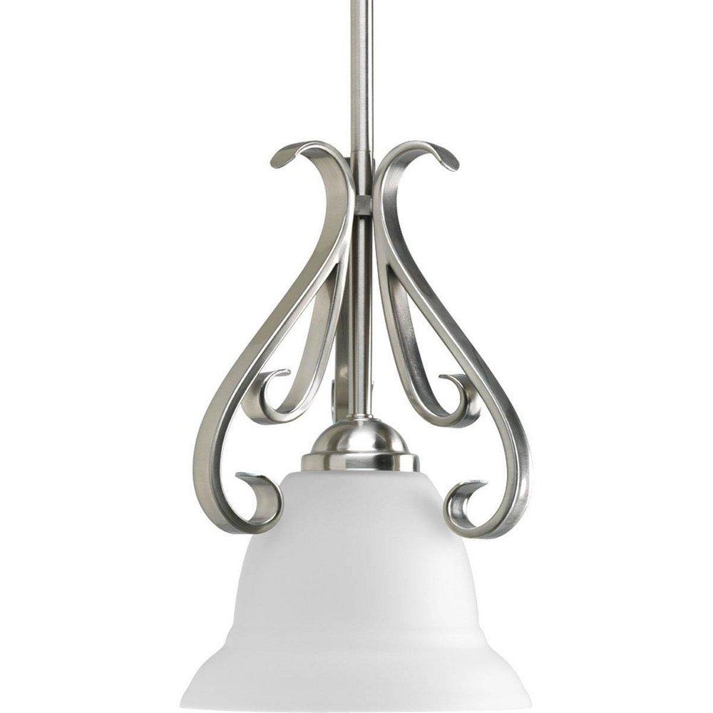 Progress Lighting Brushed Nickel 1 Light Mini Pendant 