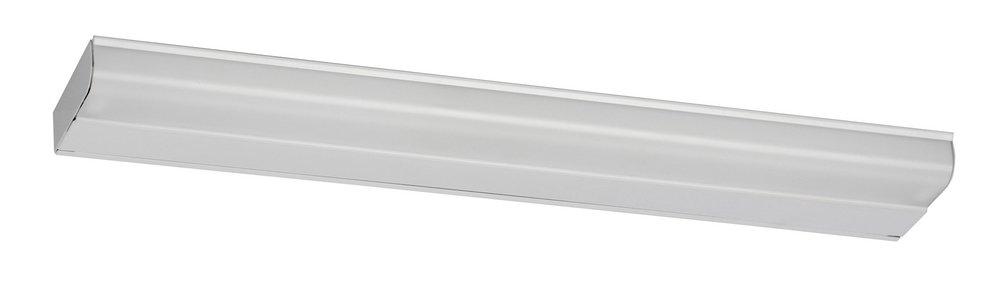 AFX White 42 in. 13W Direct Wire with Task Light 