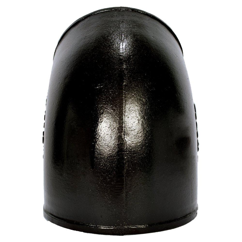 Black No Hub 45 Degree Cast Iron 1/8 Bend 