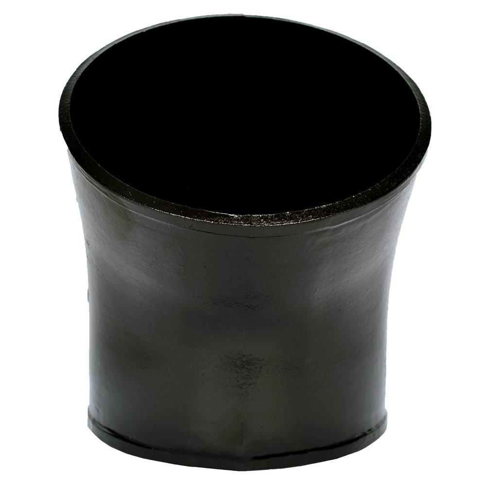 Black No Hub 45 Degree Cast Iron 1/8 Bend 
