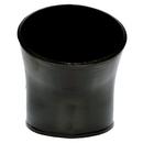 Black No Hub 45 Degree Cast Iron 1/8 Bend 