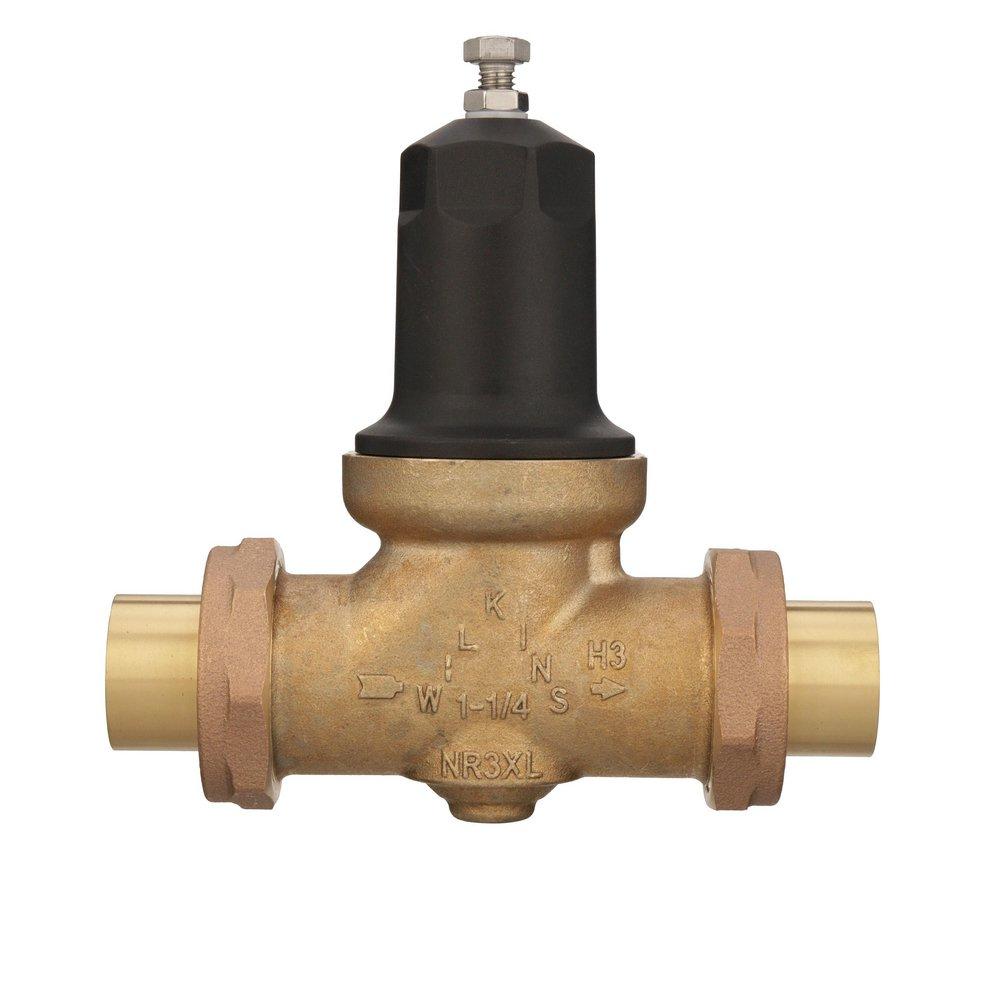 Zurn Wilkins Cast Bronze 300 psi Cast Bronze Double Union FNPT Pressure Reducing Valve 
