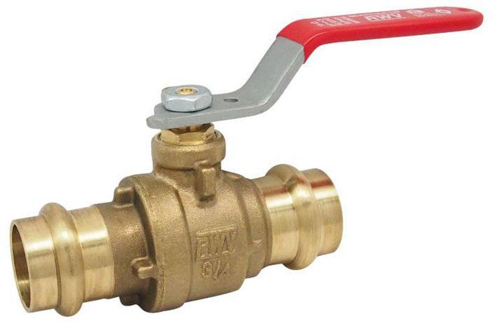 Red-White Valve Brass Full Port Press 600# Ball Valve 