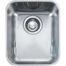 18 ga 1-Bowl Undercounter Kitchen Sink in Stainless Steel