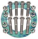 3 x 3-1/2 x 1/16 in. Non-Asbestos, Carbon Steel 300# Nut, Bolt and Gasket Kit