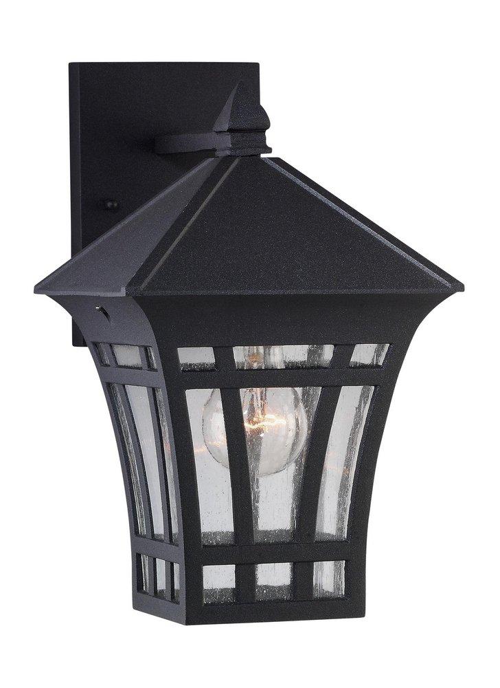 Visual Comfort & Co. Generation Lighting Black 7-1/8 in. 100 W 1-Light Medium Lantern 