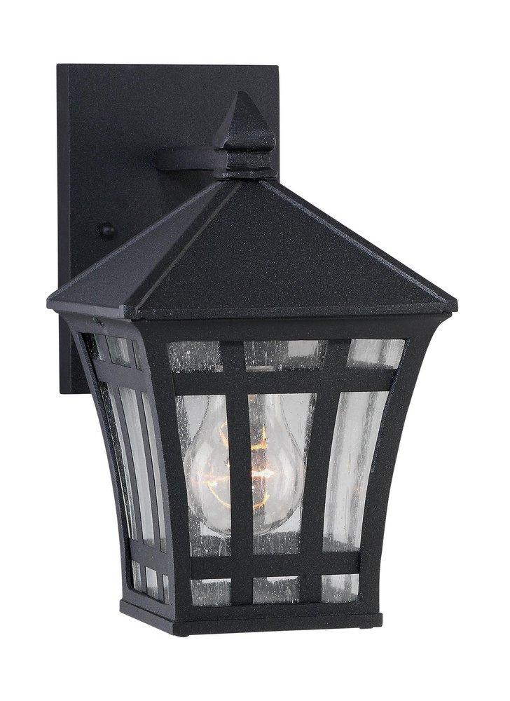 Visual Comfort & Co. Generation Lighting Black 1-Light Outdoor Wall Lantern 