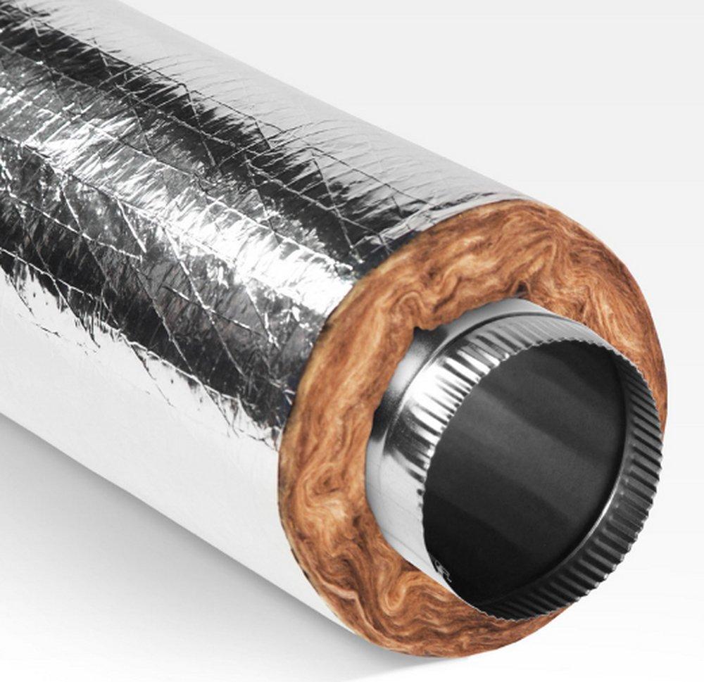 Quietflex Manufacturing R8 Duct Sleeve 20 in. Plastic 