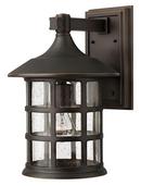 15-3/10 in. 100W 1-Light Outdoor Wall Lantern in Oil Rubbed Bronze