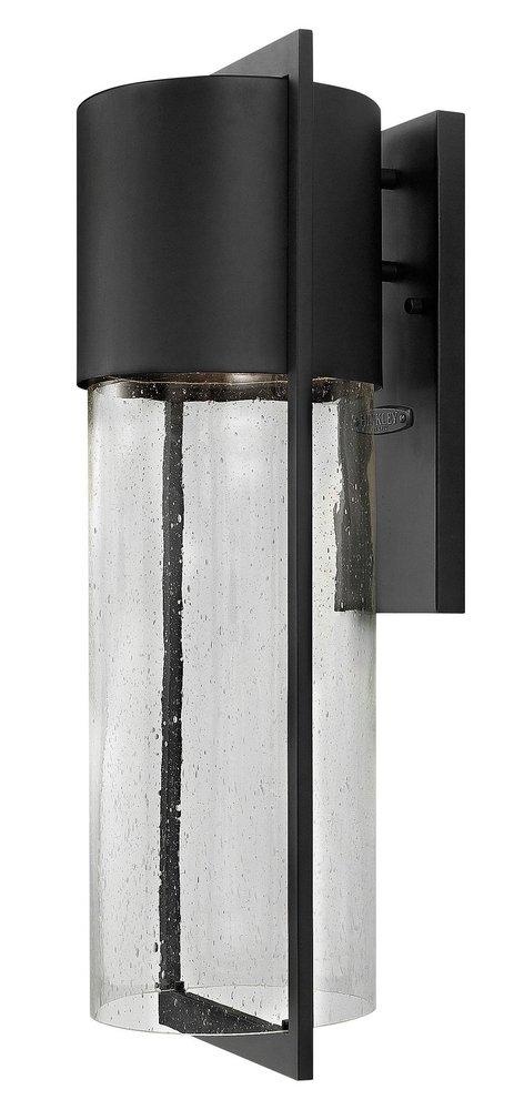 Hinkley Black 100W 1-Light Medium E-26 Base Wall Mount Lantern 