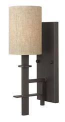 Hinkley Regency Bronze 4-4/5 in. 60W 1-Light Wall Sconce 
