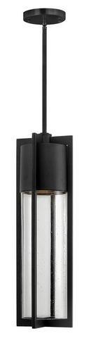 Hinkley Black 100W 1-Light Medium E-26 Incandescent Outdoor Pendant 