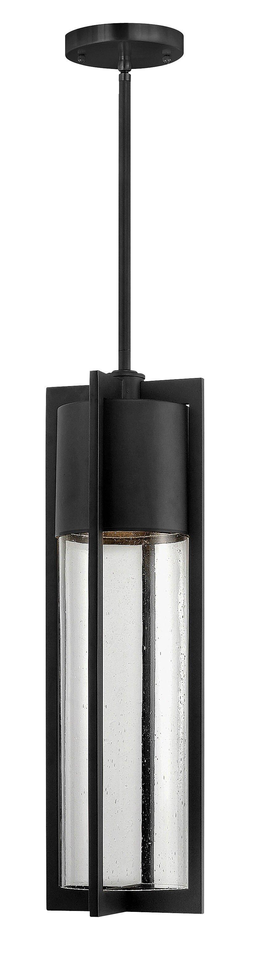 Hinkley Black 100W 1-Light Medium E-26 Incandescent Outdoor Pendant 