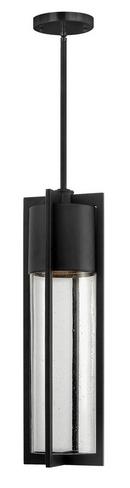 Hinkley Black 100W 1-Light Medium E-26 Incandescent Outdoor Pendant 
