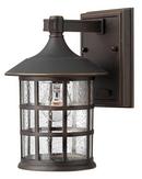Hinkley Oil Rubbed Bronze 9-3/10 in. 75W 1-Light Outdoor Hanging Lantern 