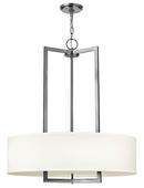 Hinkley Antique Nickel 100W 3-Light LED Chandelier 