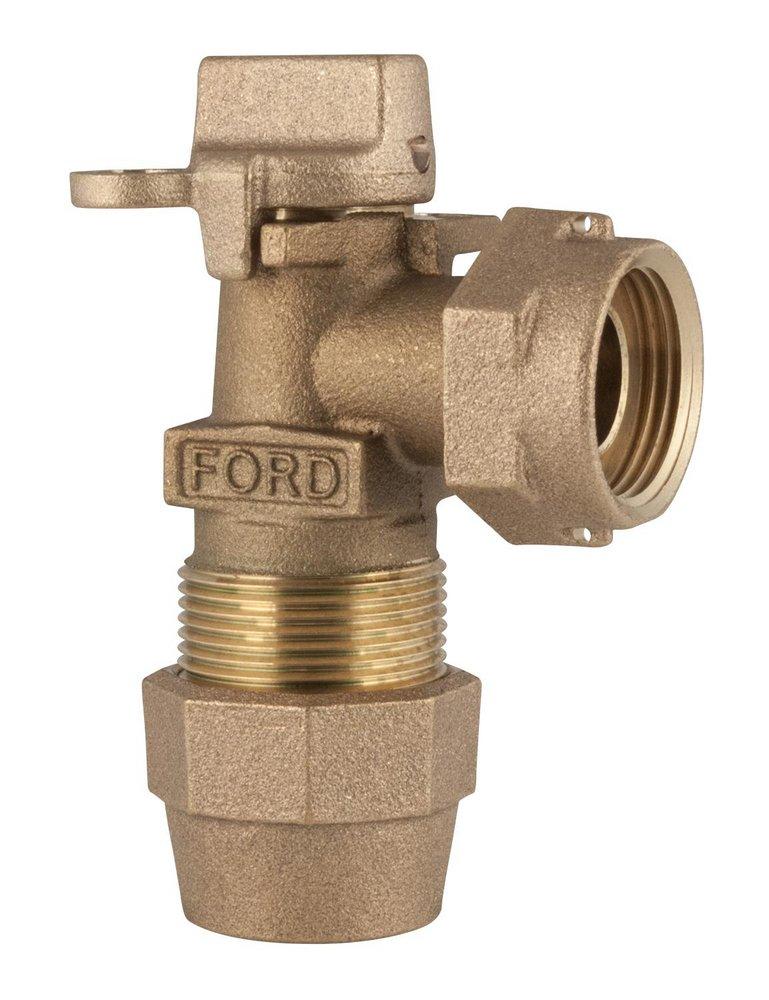 Ford Meter Box 3/4 in. Brass Meter Angle Key Valve 