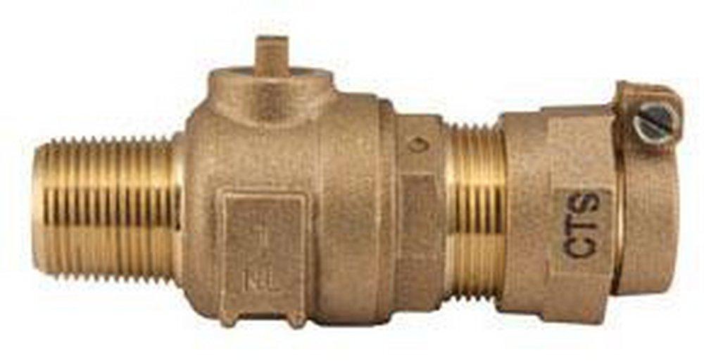 Ford Meter Box 3/4 in. Brass Ball Corp Valve 