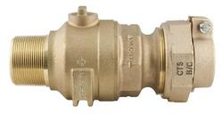1 in. MIPS x Pack Joint Brass Ball Corp Valve