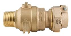 1 in. MIPS x Pack Joint Brass Ball Corp Valve