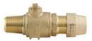 1 in. CC x Grip Joint Brass Ball Corp Valve