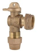 1 in. Grip Joint x Meter Swivel Nut Brass Meter Angle Ball Valve