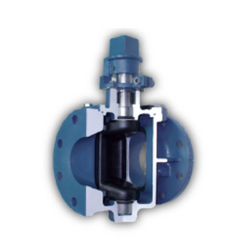 Val-Matic Valve Cast Iron 175 psi Mechanical Joint Wheel Handle Plug Valve 