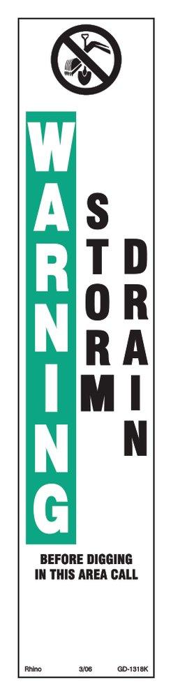 Repnet 2-7/8 in. Storm Decal Sticker 