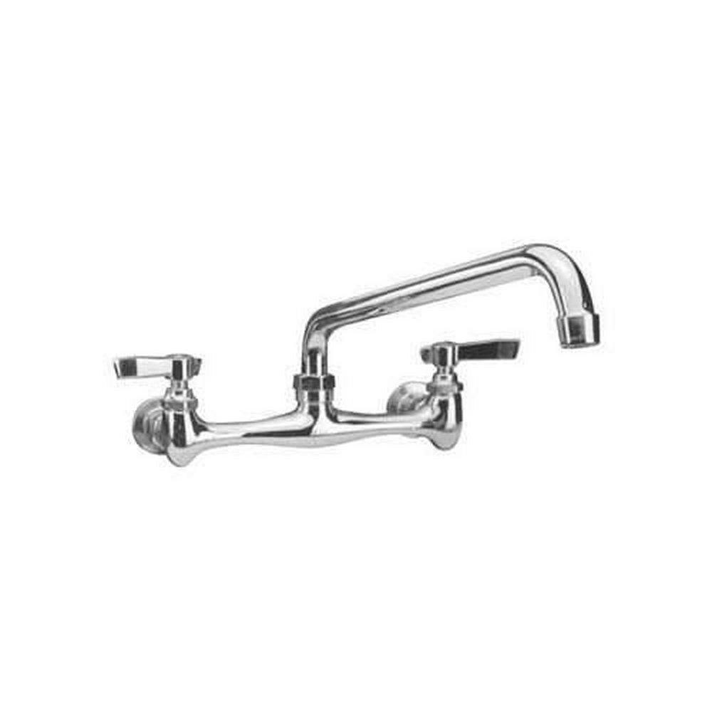 Fisher Brass Backsplash Control Valve with Spout 