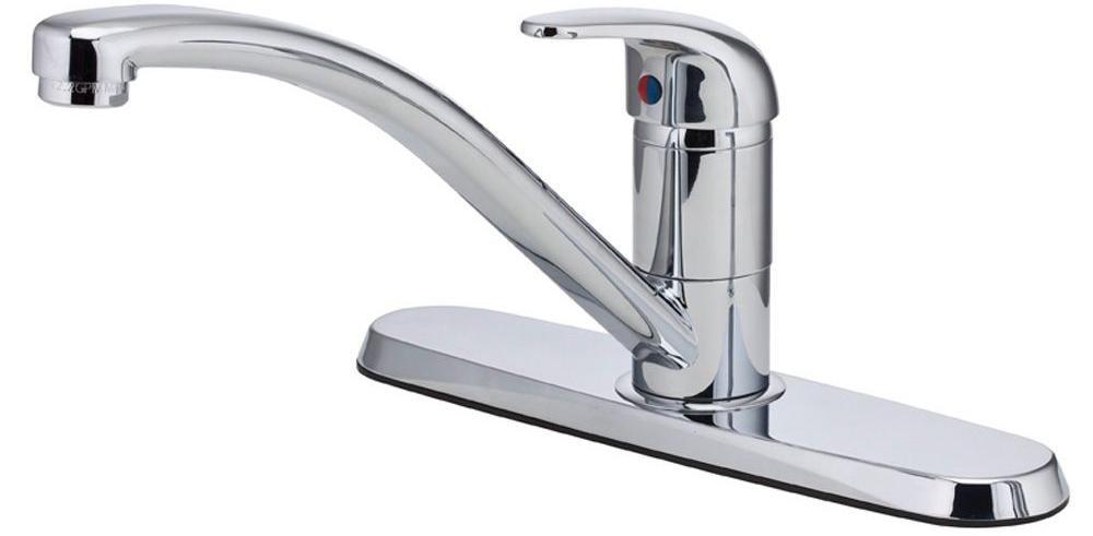 Pfister Polished Chrome Single Handle Kitchen Faucet 