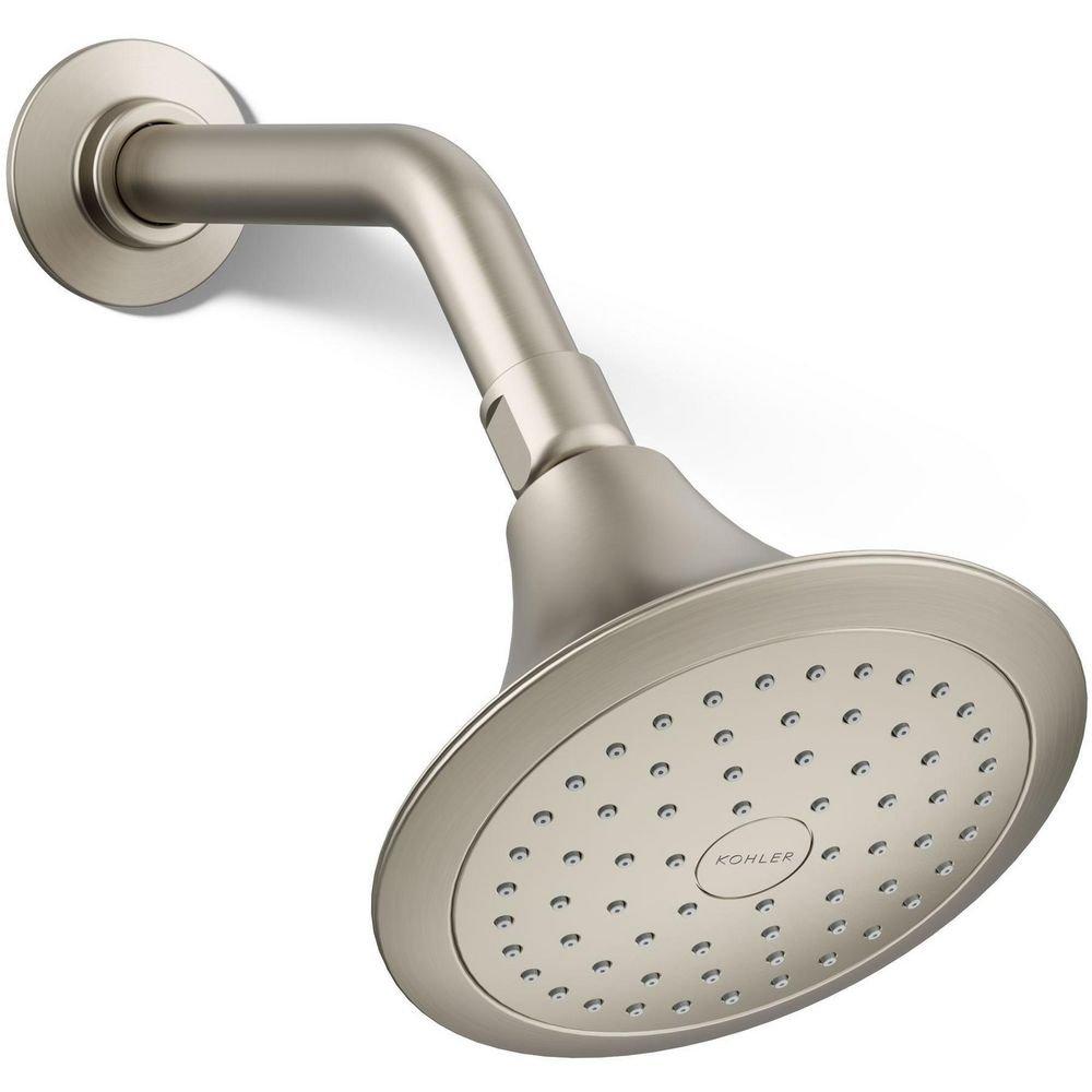 KOHLER Vibrant Brushed Nickel Single Function Showerhead 