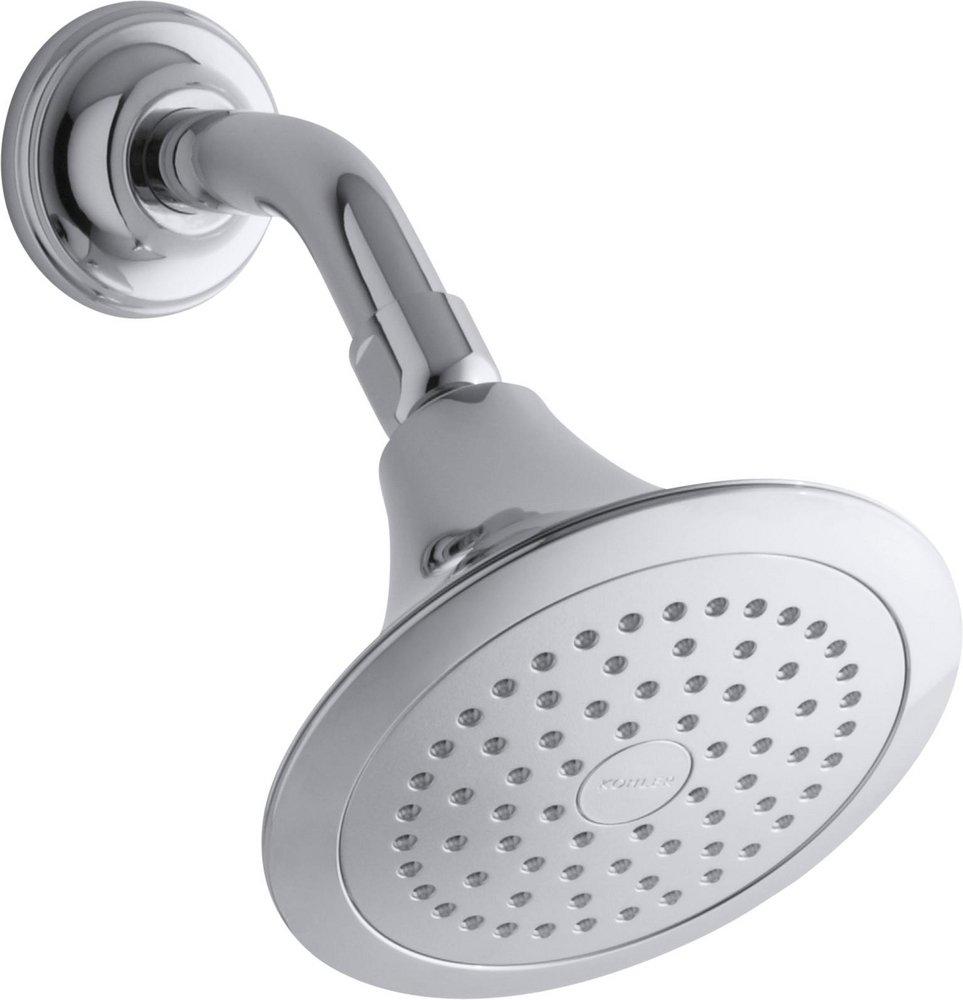 KOHLER Polished Chrome Single Function Showerhead 