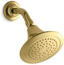 Single Function Showerhead in Vibrant® Polished Brass