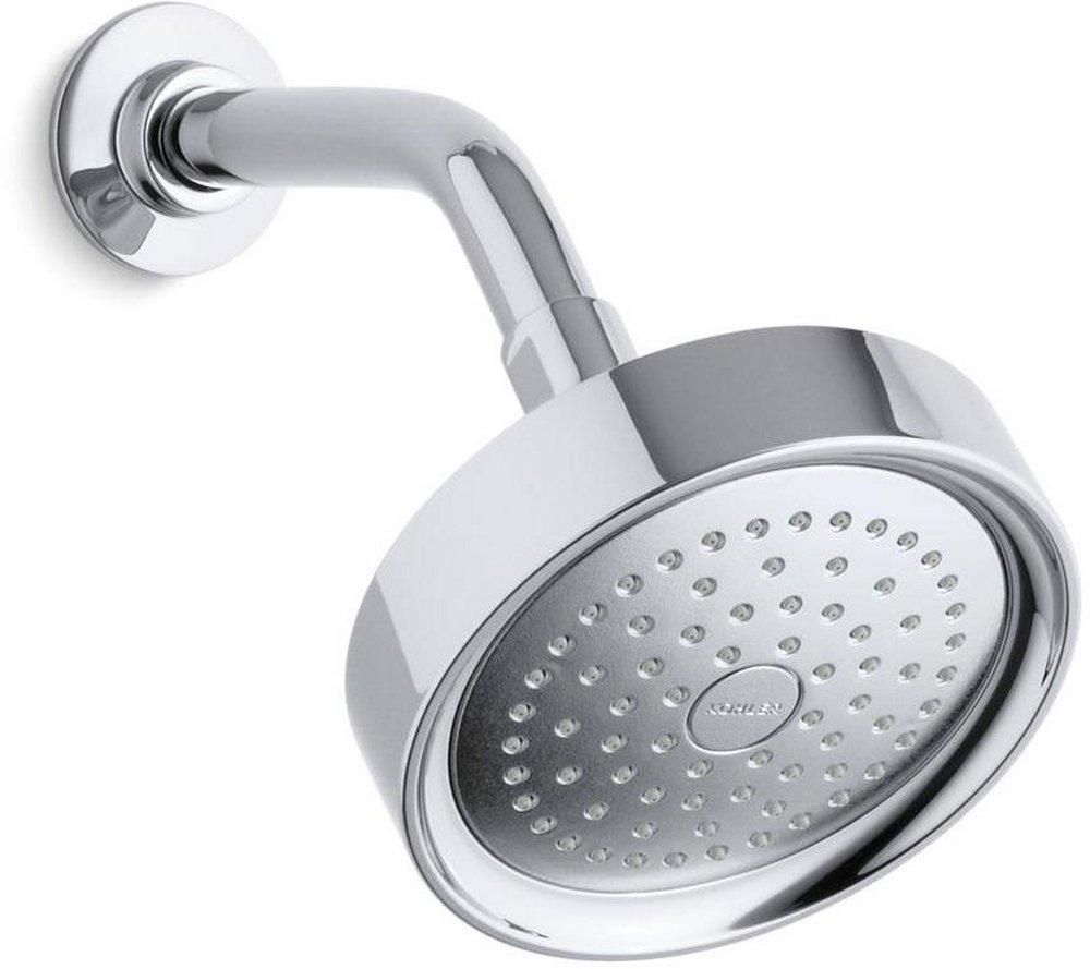 KOHLER Polished Chrome Single Function Optimal Showerhead 