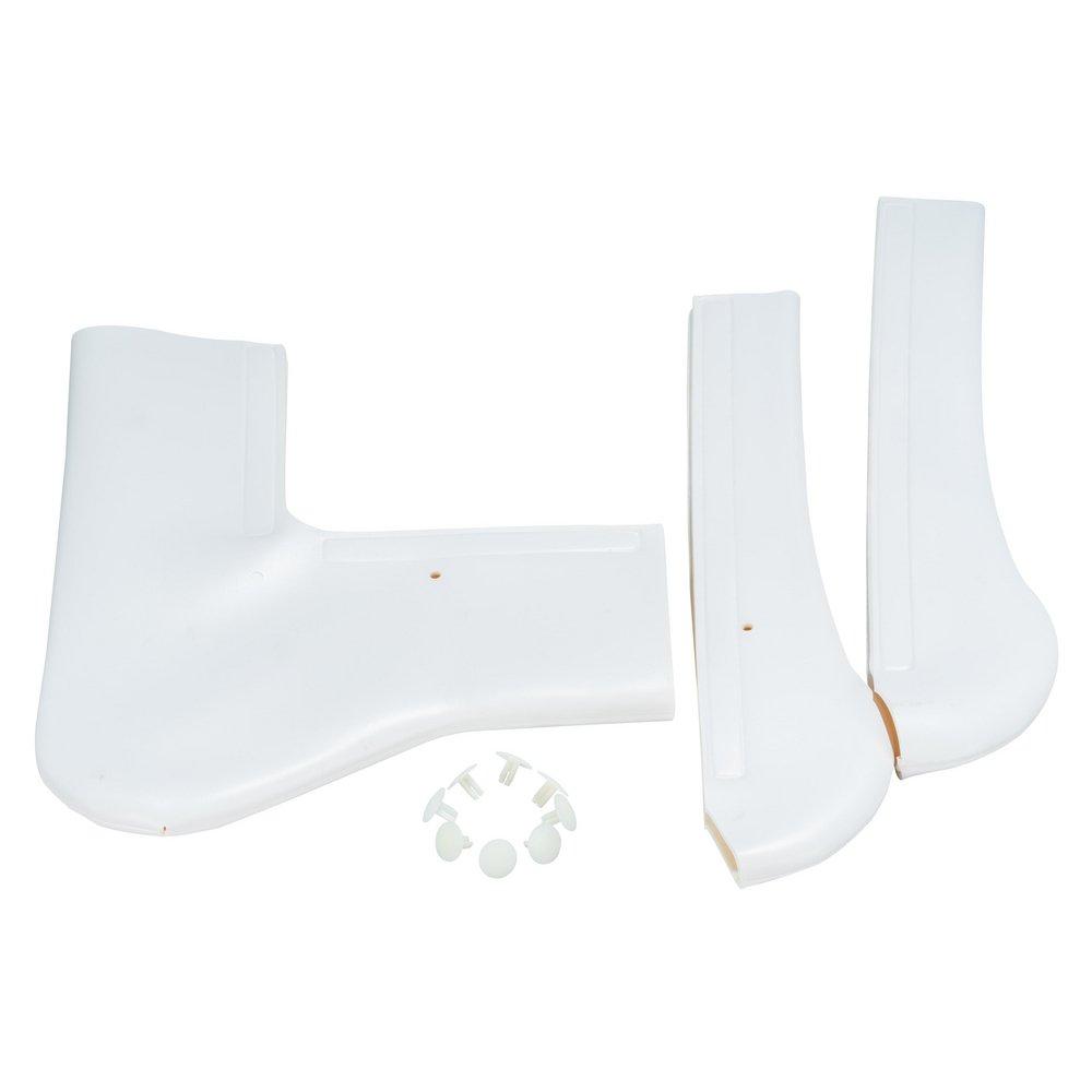 Truebro&reg; White P-Trap Cover and Supply Cover 