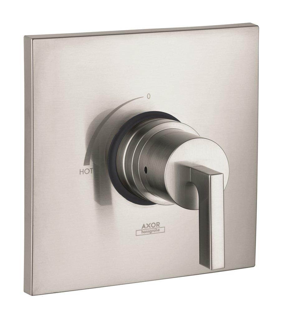 AXOR Brushed Nickel Single Handle Bathtub & Shower Faucet (Trim Only) 